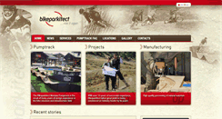 Desktop Screenshot of bikeparkitect.com